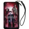 Supernatural Canvas Zipper Wallet LARGE SUPERNATURAL-JOIN THE HUNT Crowley/Dean/Sam Group Pos