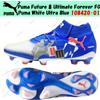 Puma Future 8 Ultimate Forever FG Puma White Ultra Blue 108420-01 Taglia Uomo