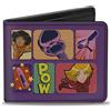 Buckle-Down Totally Spies! Wallet, Bifold, Totally Spies Action Poses Icon Block