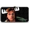 Supernatural Hinged Wallet SUPERNATURAL Sam Moose + Dean Sqirrel Poses/Scattered Symbols Blac