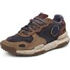 Satorisan Chacrona - Sneakers In Pelle Blu - Taglia 42 [27cm] Scarpe Uomo