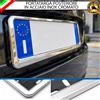 Esselle Parts PORTATARGA POSTERIORE VOLKSWAGEN PASSAT B6 CROMATO ACCIAIO INOX FISSAGGIO RAPIDO