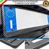 Esselle Parts PORTATARGA POSTERIORE PER VOLKSWAGEN PASSAT B8 CARBON LOOK NERO FISSAGGIO RAPIDO