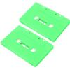 2 Pcs Custodia Per Musicassetta Nastri Audiocassette Vergini Organizzatore