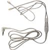 Connettore cuffie cellulari separatore Y per SHURE SE215 SE315 SE425 SE535 TH904