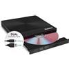 Hamlet Masterizzatore Slim Usb 3.1 Type C + Type A Black XDVDSLIM3AC