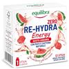 Equilibra Re Hydra Energy Zero Zuccheri per aromatizzare acqua 12 Stick Gusto