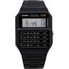 Casio Giappone NUOVO CASIO STANDARD CA-53W-1Z orologio da uomo nero modello di impo...