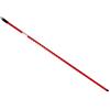 PAMEX - Bastone da 140 cm con decorazione in rilievo per mocio, scopa o mocio - Colori (Rosso)