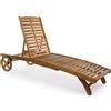 Yes Everyday Lettino prendisole legno NOEMI Acacia naturale 0805121