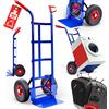® Carrello Portapacchi Pneumatici PU Pieghevole 200 kg Acciaio Gomma Piena