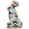 Statua in resina dinosauro prato per giardino esterno per alle intemperie scu