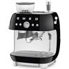 Smeg Macchina caffè espresso 1650W 50 STYLE Black EGF03BLEU
