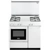 De Longhi Cucina gas 4 zone Forno elettrico SMART SEW8540NEDM White Classe A (86x50x85cm)