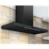 Airforce Cappa parete (90x39,4x100cm) Tse B-OX Nero CCB OX90511