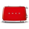 Smeg Tostapane 2000W 50 STYLE 4x4 Red TSF03RDEU