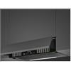 Smeg Cappa incasso (59,8cm) semi integrata estraibile UNIVERSALE Nero KSEIR62NE2
