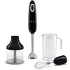 Smeg Frullatore immersione 700W 50 STYLE Black HBF03BLEU