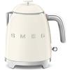 Smeg Bollitore elettrico 1400W (800ml) 50 STYLE Mini Panna KLF05CREU
