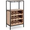 Yes Everyday Cantinetta (51x30x91cm) 12 posti ISAAC Nero e Naturale 0747294