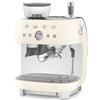 Smeg Macchina caffè espresso 1650W 50 STYLE Panna EGF03CREU