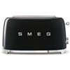 Smeg Tostapane 1500W 50 STYLE 4x2 Black TSF02BLEU