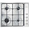 Smeg Piano cottura gas 4 zone SELEZIONE S64S Inox (60cm)