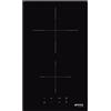 Smeg Piano cottura induzione 2 zone UNIVERSALE SI2321D Black (30cm)