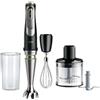 Braun MQ 9135XI Frullatore Ad Immersione 0,6 l Pulsatore Eis-Crusher 1200 W Nero