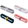 4 Pc Organizer Per Scarpe Da Parete Scarpiera Bagno Portapantofole in Plastica