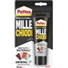 Pattex Millechiodi Crystal Tubetto 90 g 12 Pezzi