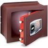 Technomax Cassaforte a combinazione incasso muro (46x20x34cm) UNICA TRONY Marrone UT5P