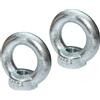 AERZETIX - Set di 2 - Dado occhiello M16 - anello di sollevamento - in