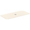 Ideal Standard - Ultra Flat S+, Piatto doccia rettangolare ultrasottile in resina effetto pietra, 180x80cm, Ideal Solid, Scarico centrale, Sabbia
