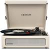 Crosley Voyager Giradischi con 2 altoparlanti, Bluetooth In & Out e AUX - Giradi