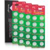 Beidongli LR1130 AG10 Batteria Pila a Bottone Alcalina 1.5V 40 Pezzi AG10/ LR54 / 390 / 38