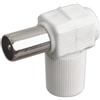 Glowster Connettore ad angolo maschio da 9,5 mm per TV, modello 10,532/BT ottimizzare il