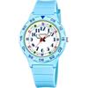 Calypso Orologio Analogico Bambino in Caucciù - Movimento al Quarzo - Orologio Infantile - Vetro ad Alta Resistenza - Resistente all'Acqua 10 ATM K5828