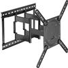 myWall my wall Supporto da parete orientabile per TV HP47L, da 23 a 75 (58-191 | Orientabile, inclinabile, regolabile orizzontalmente, distanza dalla parete regolabile da 3,8 a 33 cm, portata fino a 45 kg