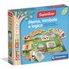 Clementoni Sapientino - Memo, Tombola e Logica Legno, Gioco Educativo Bambini 3-5 Anni, Gioco di Memoria e Associazione Animali e Habitat, Lingua Italiana, 16709