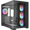 SAMA MID TOWER V60 BLACK DOPPIA CAMERA 2*TG 7*FAN 120mm ARGB PWM