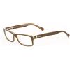 HUGO BOSS BOSS ORANGE Montature Rectangolari Per Occhiali Olive/Lime 54mm B0079 $260 NUOVO