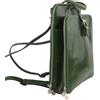 Time Resistance Clarissa Zaino Convertibile Donna OS In Vera Pelle Verde RRP260