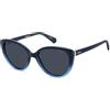 Polaroid Occhiali da Sole Polaroid PLD 4176/S/X Blue 56/18/145 Donna