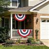 Bandiera americana portatile decorativa con luci a LED per feste in casa e
