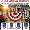 Bandiera Americana Portatile Decorativa Con Luci A LED Per Feste In Casa E