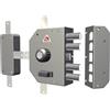 CR Serrature CR - Serratura Porta Blindata senza Aste con Cilindro Chiusura Quintupla Scrocco