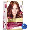 L'oréal paris 3x Bundle L'Oréal Paris Excellence Crème Biondo Scuro Mogano Ramato 6.54