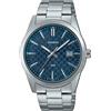 Casio Orologio da Uomo Casio Standard al Quarzo Elegante Acciaio Blu MTP-VD03D-2A2 50M