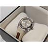 Gucci Orologio da donna Gucci Sync L quadrante argento cinturino in gomma bianca...
